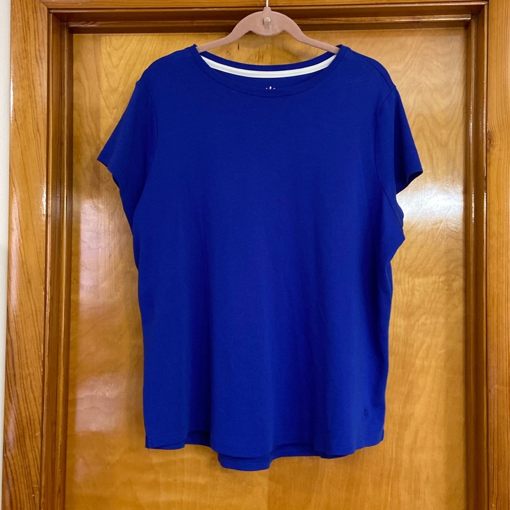Isaac Mizrahi Live! Essentials Pima Cotton Top - 2X